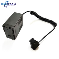 DTAP D-TAP to VW-VBG6 Battery Coupler for Panasonic Camera AG-HMC71MC AG-HMC43MC AG-HMC155 AG-HMC83M