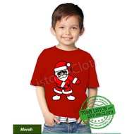 Merry christmas children's t-shirt santa claus dance santa claus shirt