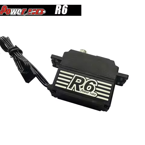 Original Power HD R6 7.5KG 7.4V Digital Servo For 1:12 Pan RC Cars Heli and Mono1 Boat