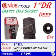 G8495 DEEP 1"DR X 6PT 22mm TO 50mm GENIUS IMPACT SOCKET / GENIUS DEEP IMPACT BOX SOCKET