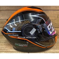 MHR FLIP UP FULL FACE HELMET FU926 FLUORESCENCE ORANGE ER6 DUKE FZ150 KR150 CB400 CB250 Z900 ER6N MT
