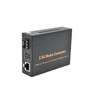 2.5G SFP Optical Fiber Ethernet Media Converter to RJ45 SFP Media Converter