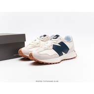 New Balance 327 Cream Navy Shoes 100% Original | Nb 327 | Sneakers | New Balance Shoes 327 |