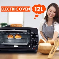 220V Mini Oven Household Multifunctional Electric Oven 12L Intelligent Timing Kitchen Baking Toaster Grilled Chicken Wings 900W