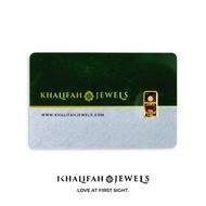Khalifah Jewels 999 Gold Bar 0.5 gram