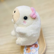 🇯🇵日版✨超靚 罕有 米白色 粉紅蝴蝶結 水豚 Pink Ribbon Capybara 卡皮巴拉 公仔 裝飾 擺設 擺件✨日本景品 水豚君 哈姆太郎 倉鼠 動物橫町 助六之日常 Sanrio CK鼠