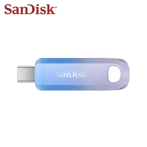100% Original SanDisk Creator CZ75C Flash Drive USB3.2 Gen1 Type-C Up to 400MB/s 256GB 512GB 1TB Pen