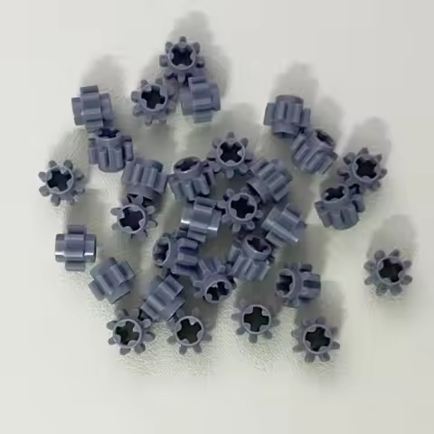100PCS 3647 Technical Gear 8 Tooth Bricks Toys For Technical MOC Buildings Blocks Compatible High-Te