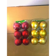 Christmas tree hanging bauble - Beautiful, shimmering translucent bauble, many sizes to choose from