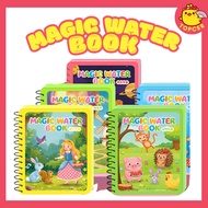 TOPCER MAGIC WATER BOOK MAGIC WATER BOOK COLORING WATER TOY DRAWING BOOK