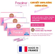 (Hồng) 3 Hộp - 120 Ống Nước muối sinh lý Fysoline Pháp - Vệ sinh mắt mũi miệng cho bé SHC