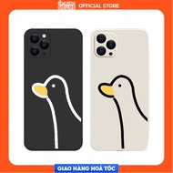 Realme C1/Realme 7i/Realme C2/....square edge case with Long Neck Duck shape camera protective edge 