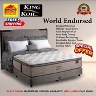 KASUR KING KOIL WORLD ENDORSED - KING KOIL SPRINGBED