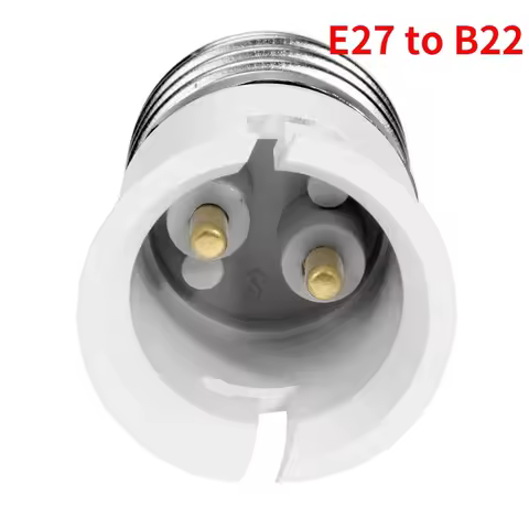 4pcs E27 to B22, B22 to E27 Light Socket Adapter 250V2A PBT Housing CE Rohs LED Lamp Base Holder Soc