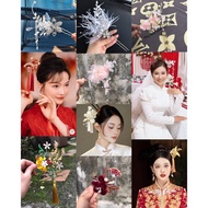 Bridal hair brooch. ao dai brooch