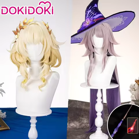 IN STOCK Aglaea The Herta Wig Game Honkai: Star Rail DokiDoki HSR Women 100cm Gradient Wig Luminous