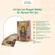 Al Quran Akrom Tilawah Waqaf dan Ibtida Ukuran A4 Per Juz Cordoba