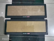 Cover Dudukan Tatakan Plat Nomor Mobil Carbon Racing 46 CM Mobil Universal