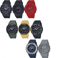 นาฬิกาข้อมือ Casio G-Shock อะนาล็อก-ดิจิตอล ซีรีส์ GA-2100 ของแท้รับประกันศูนย์ 1 ปี