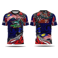 JL RACING 65 MERDEKA BAJU ESPADA TEAM RACING MOTOR GP T-SHIRT RACING BIKER JERSEY