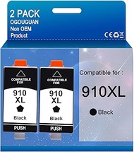 OGOUGUAN Compatible Ink Cartridge for HP 910XL 910 XL High Yield 3YL65AN 3YL61AN Pigment for HP Offi