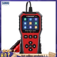 【SG36】KONNWEI KW341 Battery Tester Can Test All 6V, 12V, 24V Automotive Cranking Lead-Acid Battery f