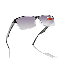 Men Reading Glasses for Sight Gradient Grey Lens Anti UV400 Glass Spectacles 1 125 2 225 275