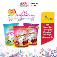 Pek Perkahwinan 888 Teh Wangi Ros Laici/ Markisa/ Jasmine (2g x 10 Sachets) [NO POCKET & STICKER]