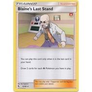 Pokemon tcg Blaine's Last Stand - 52/68 - Hidden Fates / Reverse holo