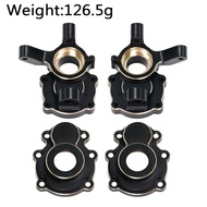 1/10 FMS FCX10 K5 Loyang Emas Hitam Cawan Stereng Depan Set Cawan Gandar Belakang Penutup Jambatan E