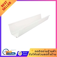 รางน้ำฝน SCG DELUXE ขนาด 3 เมตร สีขาว สินค้าได้มาตราฐานมีคุณภาพ แข็งแรงทนทาน ผลิตจากไวนิลคุณภาพ