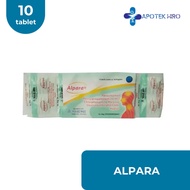 ALPARA 1 STRIP 10 KAPLET - FLU BATUK