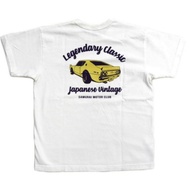 SAMURAI JEANS SAMURAI Car Club Short-Sleeved T-Shirt All-Match