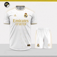 RealMadrid Jersey Soccer Bola Custom Name and Number Dewasa/kids Futsal Bola Custom Name and Number 