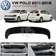 VOLKSWAGEN POLO 2011-2018 REAR BOOT LIP ROOF SPOILER VW POLO MK5 SPOILER POLO HATCHBACK OEM SPOILER 