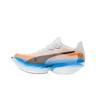 PUMA FAST R NITRO Elite 3 Racing Running Shoes Mens White Orange Blue 313418-01