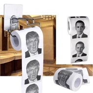 1 Roll Donald Trump / Hillary / Obama Toilet Paper Presidential Candidate Novelty Funny Gag Humor