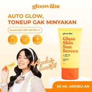 ] Gloow &Be Glass Skin Sunscreen SPF40 PA+++ | Gloow & Bright Skin Tone-UpBe CreamDAY | Gloow&Be Glo