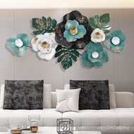 Style Home Accessories Iron Time Hollow Metal Club Pendant Wall Decoration Clock Background Art Mode