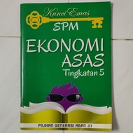SPM Ekonomi Asas Tingkatan 5 infografik berwarna