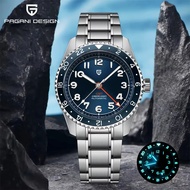PAGANI DESIGN Original 40MM GMT Men Automatic Watch Luxury Sapphire Waterproof Watch for Men PD-1784