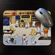 三貓小舖~喵喵叫國術館 滑鼠墊(插畫家:貓小姐)