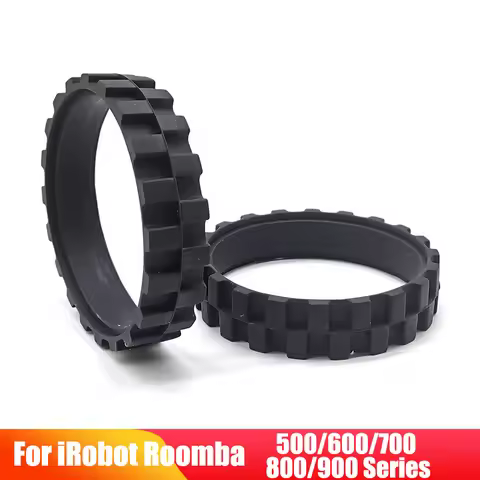Tires For iRobot ROOMBA Wheels 500 600700 800 900E5 I7+S9 IROBOT 980 698 Series Anti-Slip Rubber Whe
