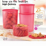 One touch set tupperware