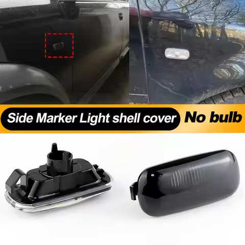 2PCS Side Marker Light Shell Cover No bulb For Audi A3 S3 8P A4 S4 RS4 B6 B7 B8 A6 S6 RS6 C5 C7 OEM: