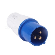 Waterproofing Plug / Socket 16A, Industrial Waterproof Socket + Plug Van 16 Amp, 16A, 3 Pin Socket A