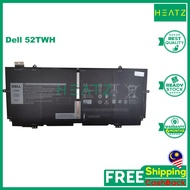 Dell 52TWH P103G X1W0D XX3T7 00FDRT P103G001 P103G002 XPS 13 7390 2-IN-1 XPS 13 9310 2-IN-1 DD9VF LAPTOP Battery