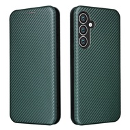 Samsung Galaxy S23 FE 5G/A05/A05s/A15/A15 5G/A25/A35/A55/F14/M14/M34 5G/M54/F54 CaseCarbon Fiber Mag