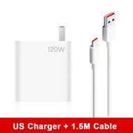Original Xiao Mi 120W Charger Original EU 6A Turbo Charge Fast Charger Adapter สำหรับ Xiao Mi Mi 12