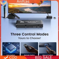 4K 120Hz HDMI-compatible Switch 3 Port HDR with Infrared Remote